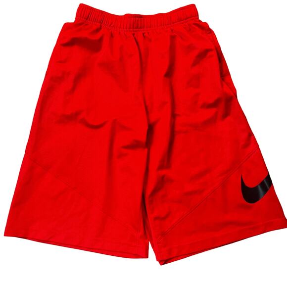 Nike Boy’s XL Swoosh Red Athletic Basketball Shorts - Picture 1 of 4